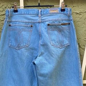 BRITTANIA 1980s VINTAGE Wide Leg Denim Jeans